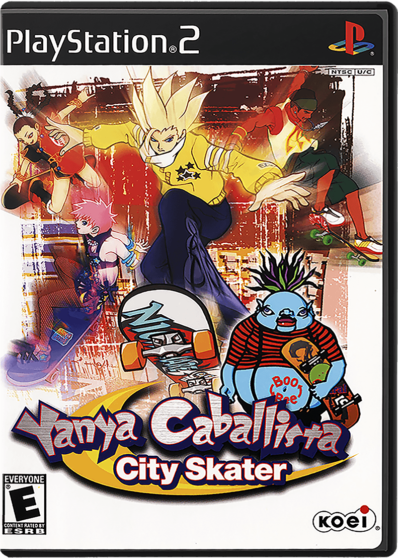 Yanya Caballista City Skater box art for Playstation 2